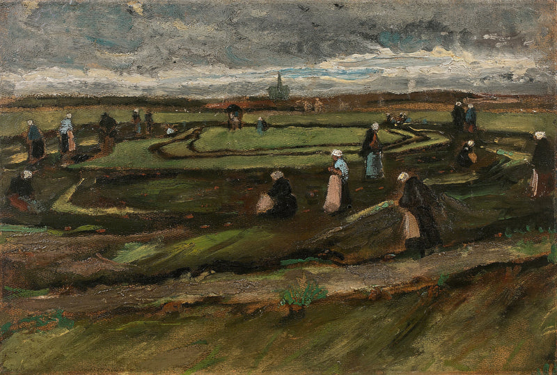 Rammendatrici di reti nelle dune - Vincent van Gogh