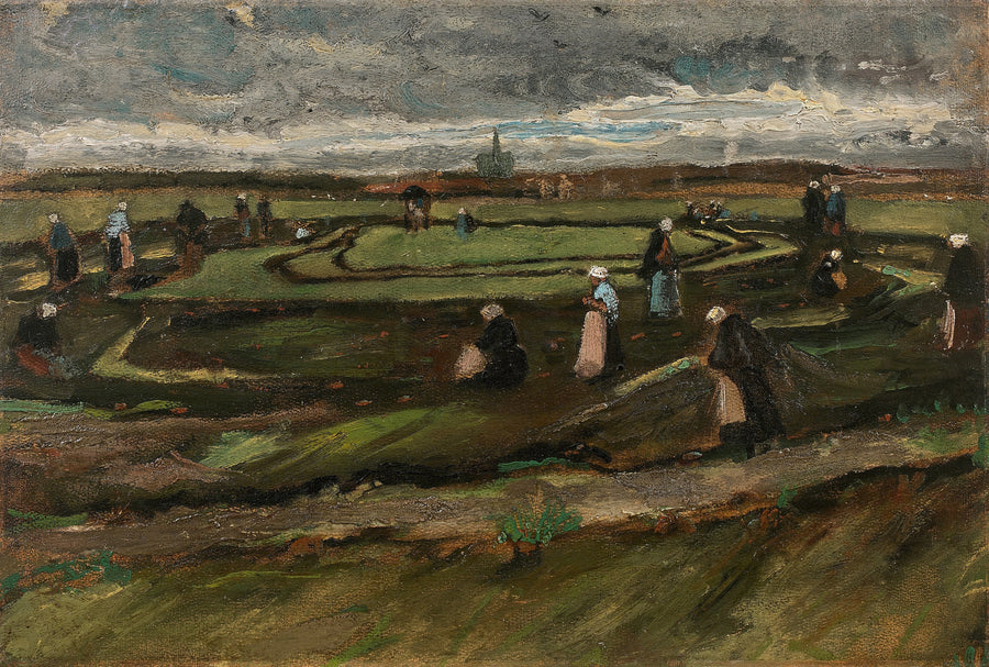 Rammendatrici di reti nelle dune - Vincent van Gogh