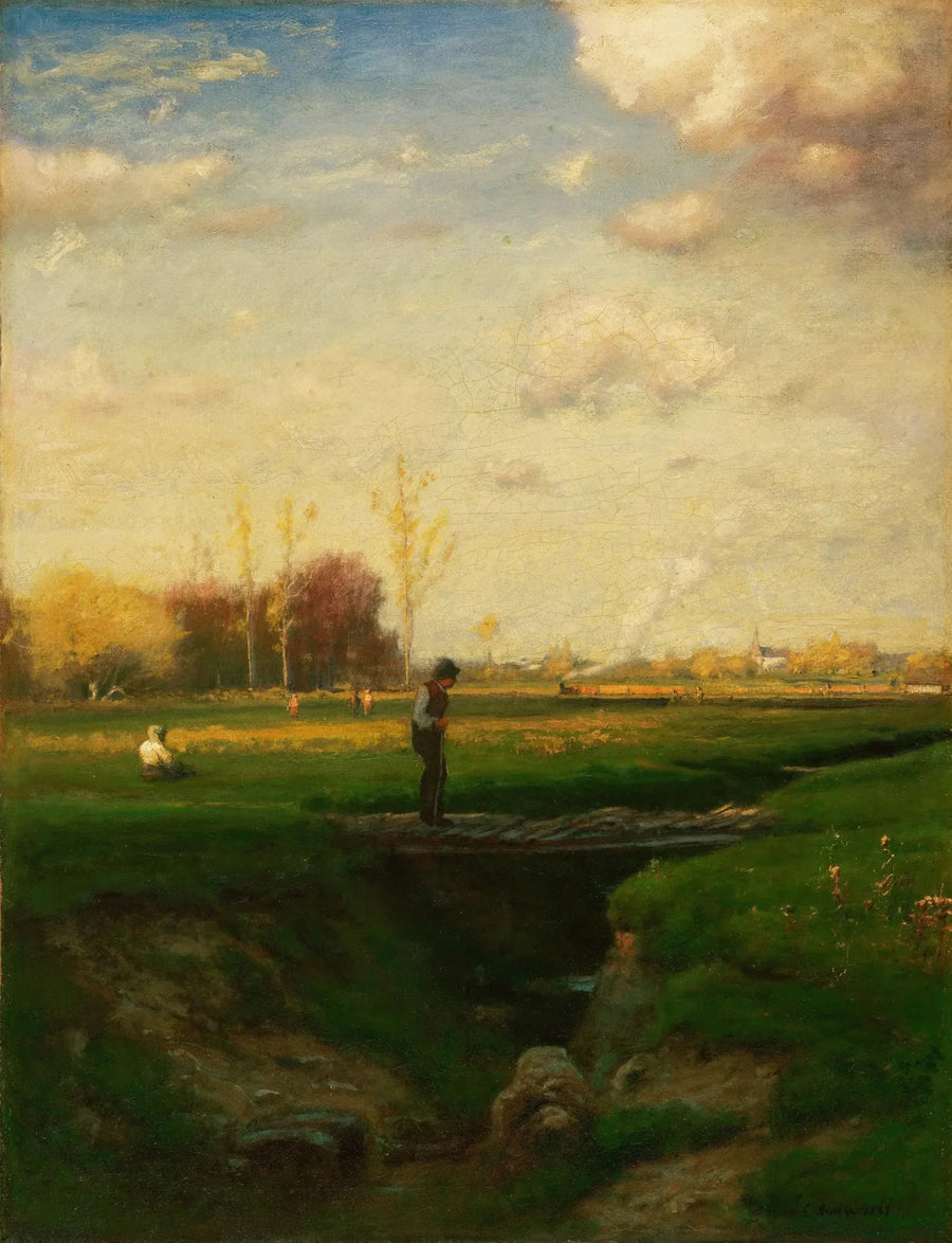 Raccourci, stazione di Watchung, New Jersey - George Inness