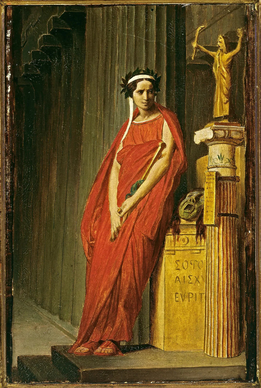 Rachel (1821-1858), in costume di tragedia - Jean-Léon Gérôme