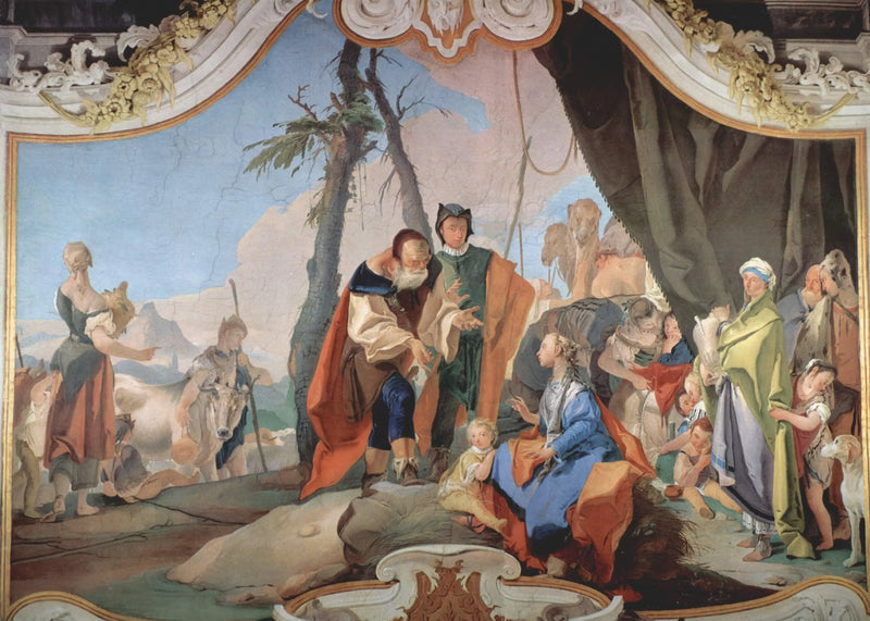 Rachel nascondendo le idoli - Giovanni Battista Tiepolo