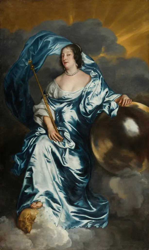 Rachel de Ruvigny, contessa di Southampton, nel ruolo di Fortuna - Antoine van Dyck