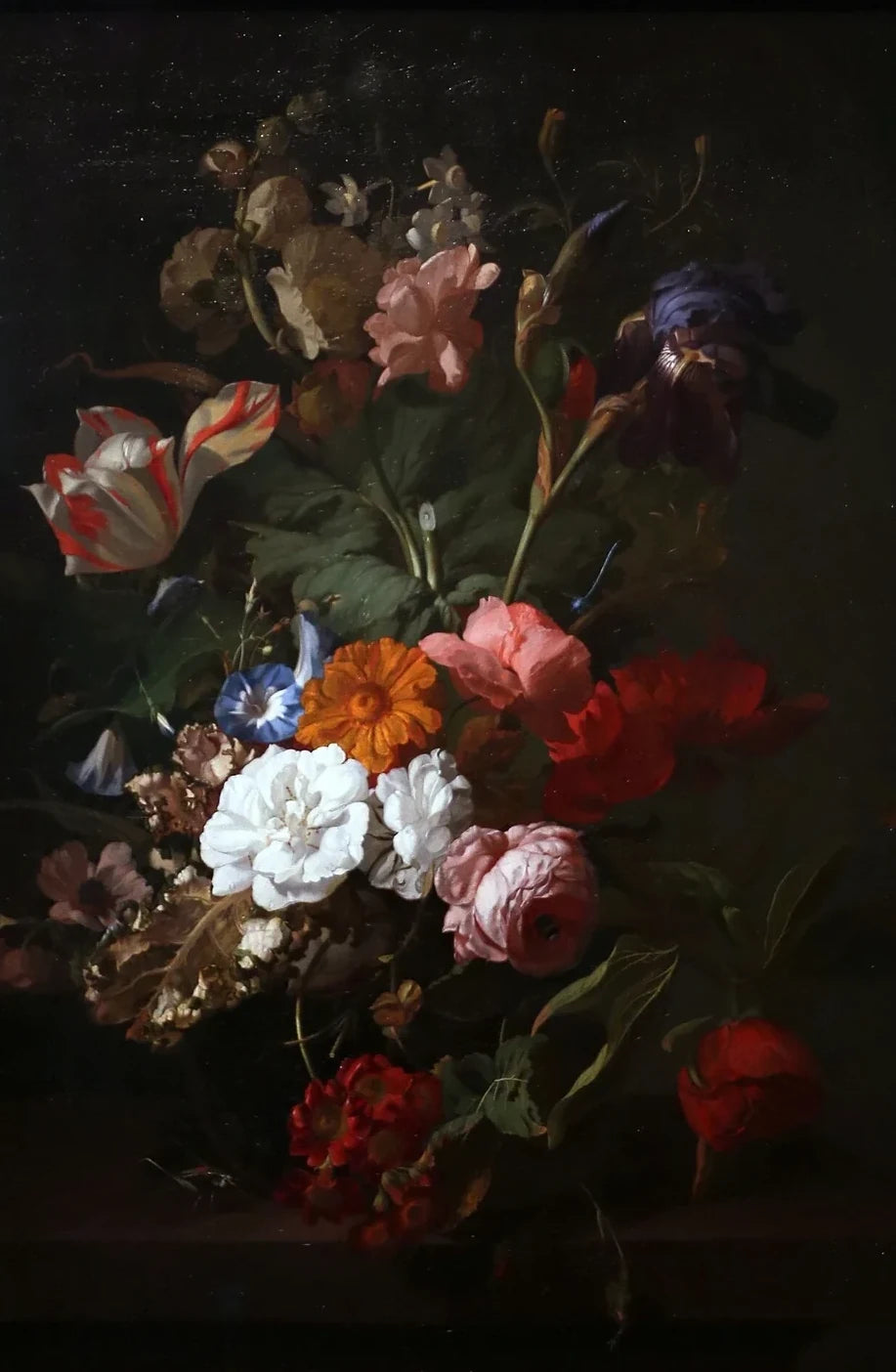 Vase de fleurs, 1700, peinture de Rachel Ruysch
