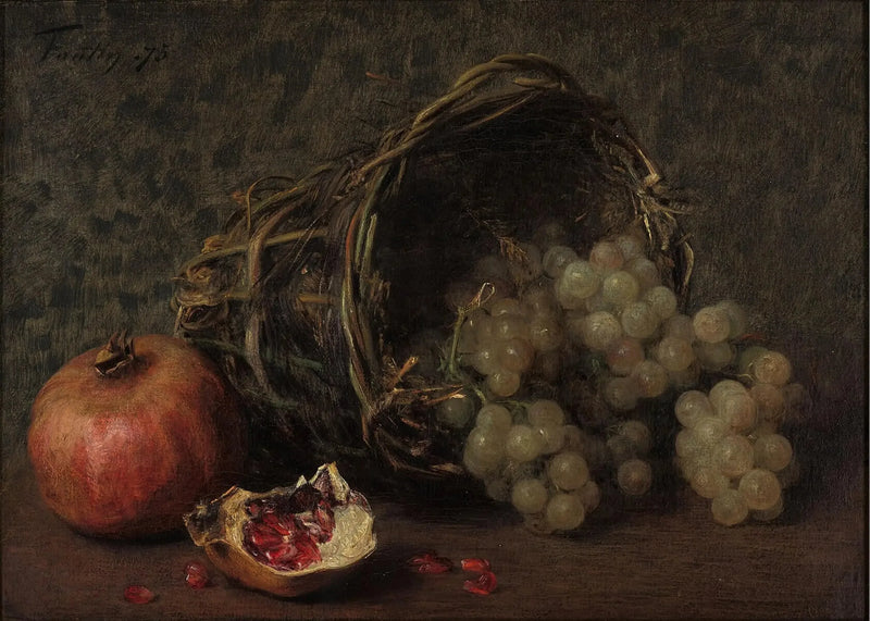Uva e melograni - Henri Fantin-Latour