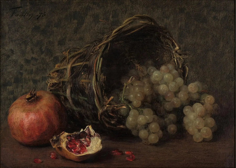 Uva e melograni - Henri Fantin-Latour
