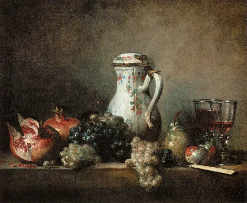 Uva e Melograni - Jean Siméon Chardin