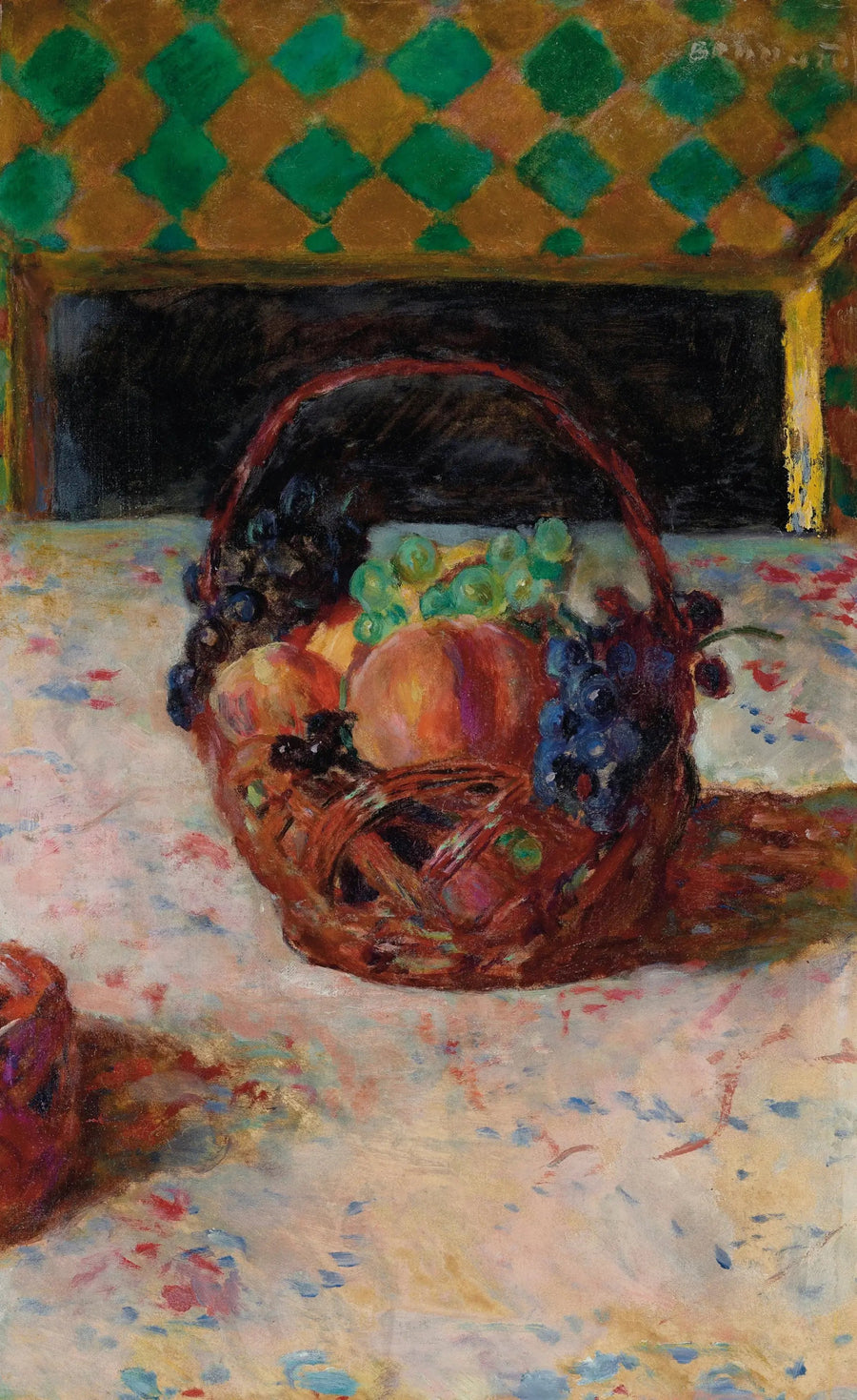 Uva nera e pesche - Pierre Bonnard