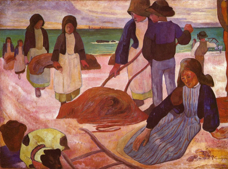 Raccolte di alghe (II) - Paul Gauguin