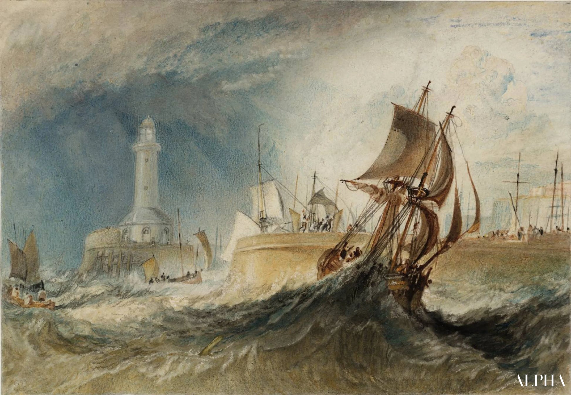 Ramsgate - William Turner - Reproductions de tableaux et peintures haut de gamme