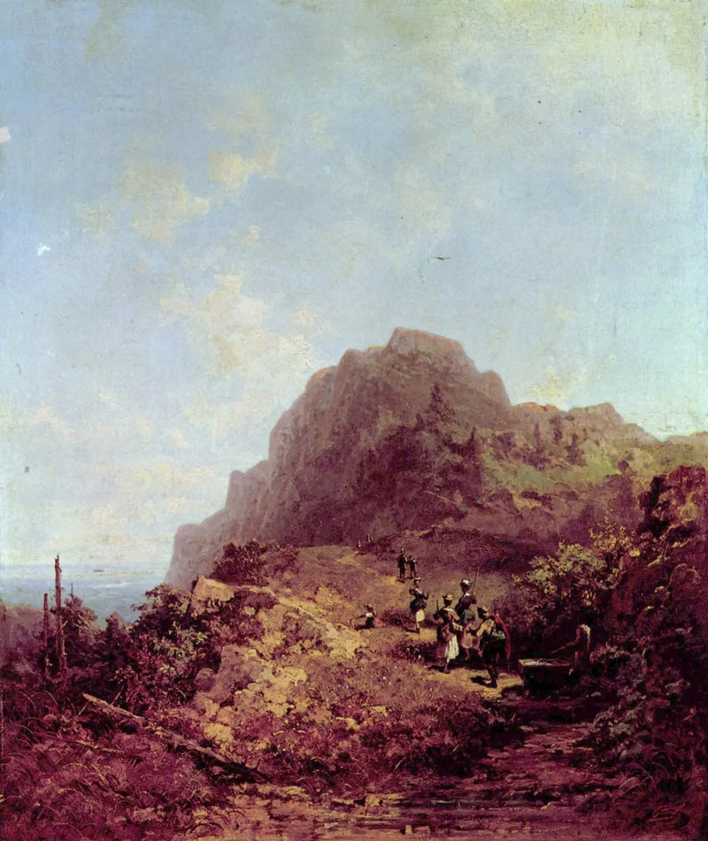 Escursione in montagna - Carl Spitzweg