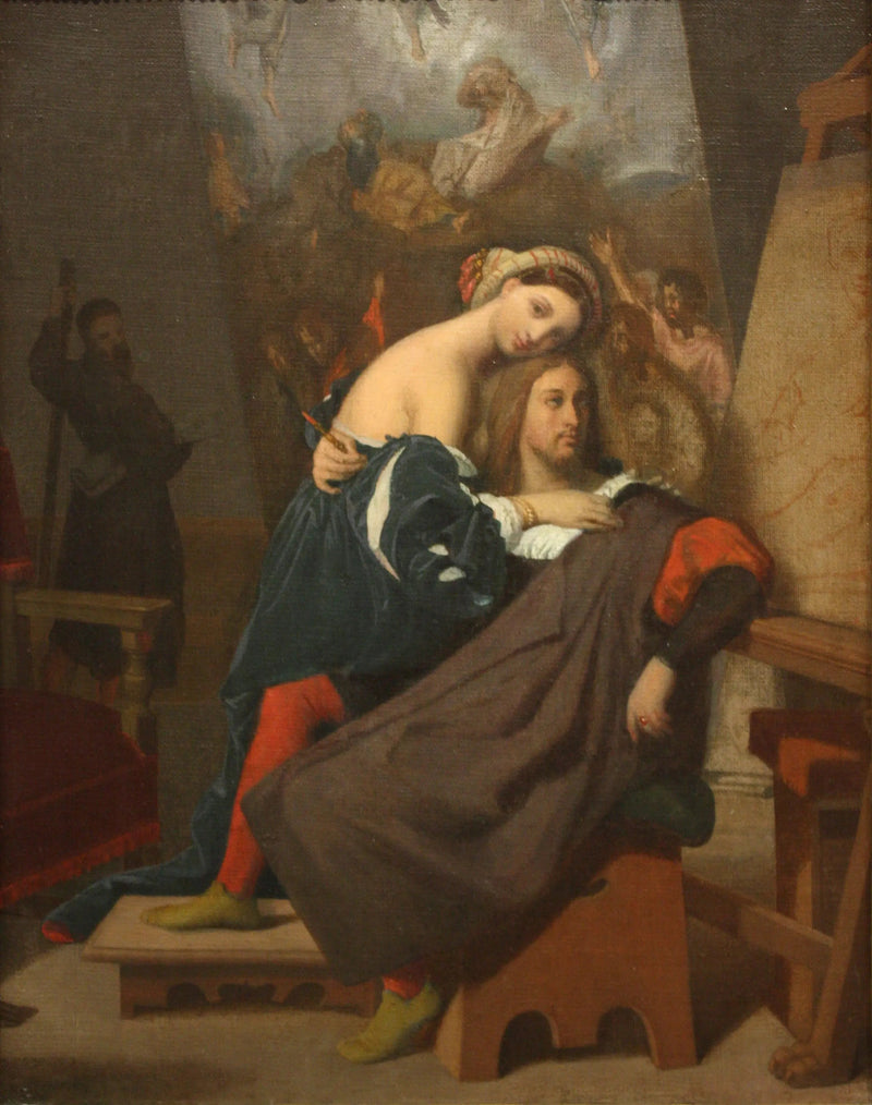 Raphaël e la figlia del panettiere - Jean-Auguste-Dominique Ingres