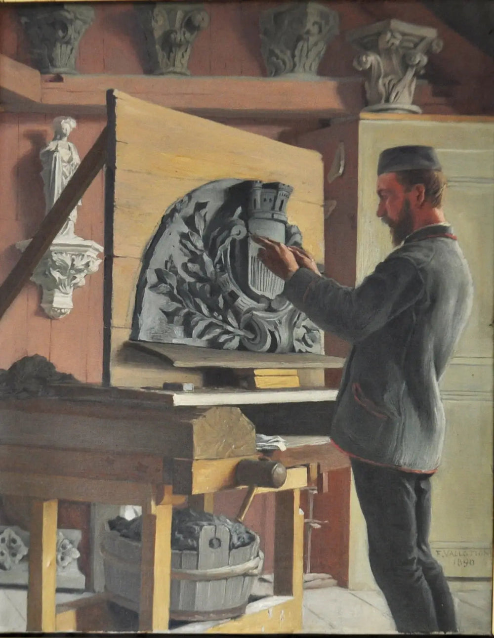Raphaël Lugeon - Félix Vallotton image 1 reproduction artisanale de tableau