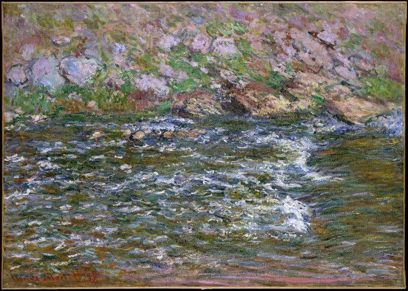 Veloci sulla piccola conca a Fresselines - Claude Monet