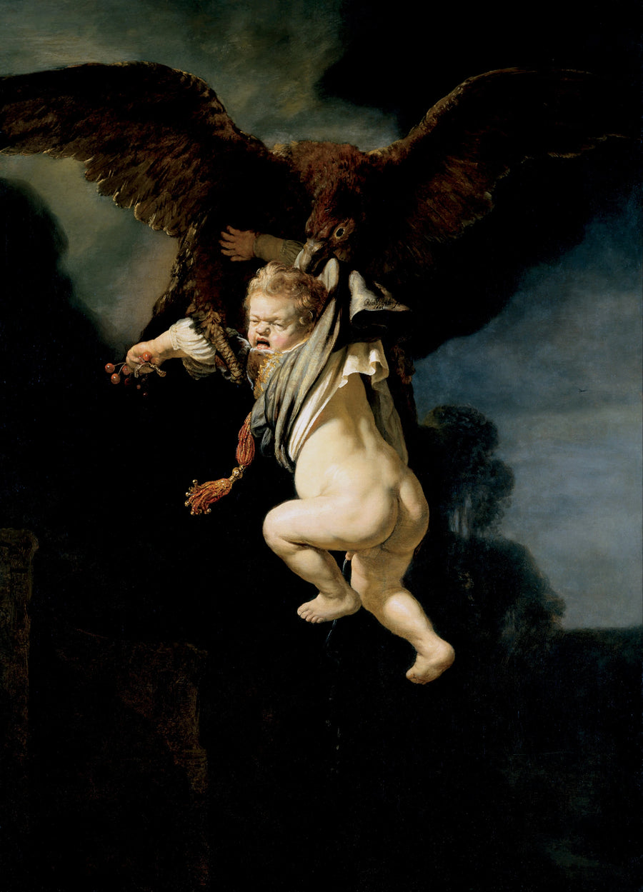 Il Rapimento di Ganimede - Rembrandt