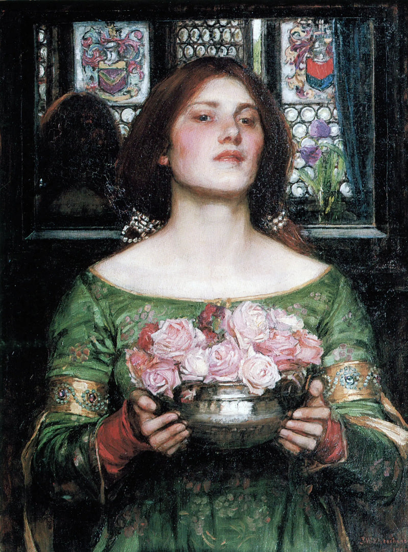 Raccogli i tuoi bottoni di rosa finché puoi - John William Waterhouse