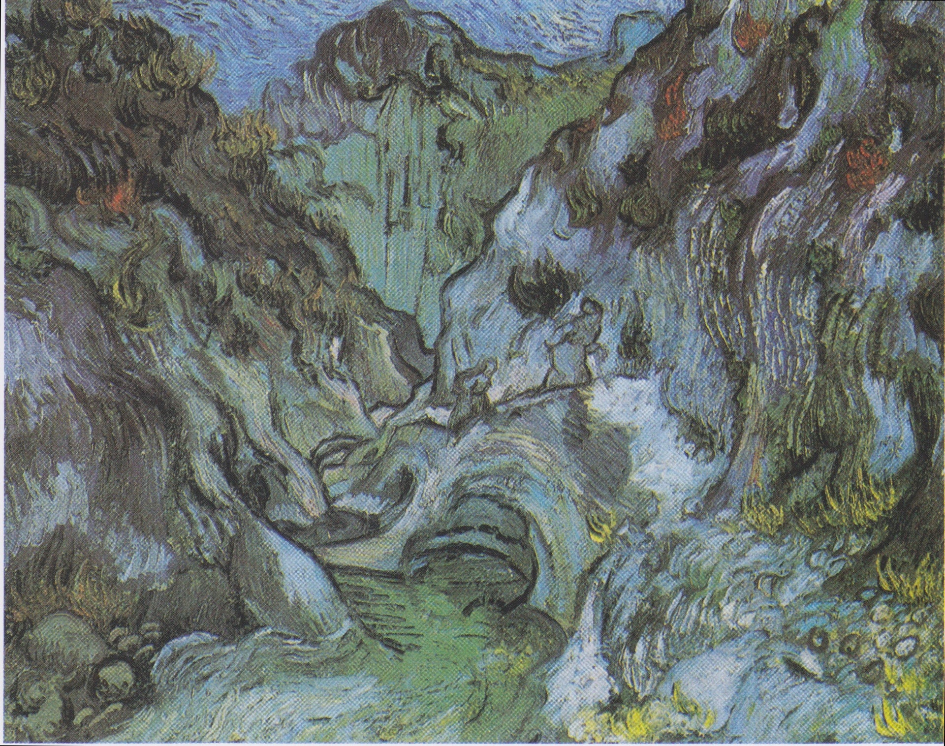 Le Ravin F662 de Vincent van Gogh, Museum of Fine Arts Boston