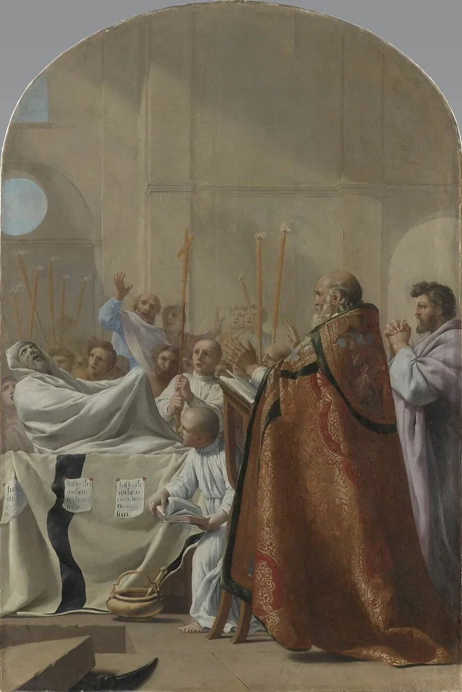 Raymond Diocres risponde dopo la sua morte - Eustache Le Sueur