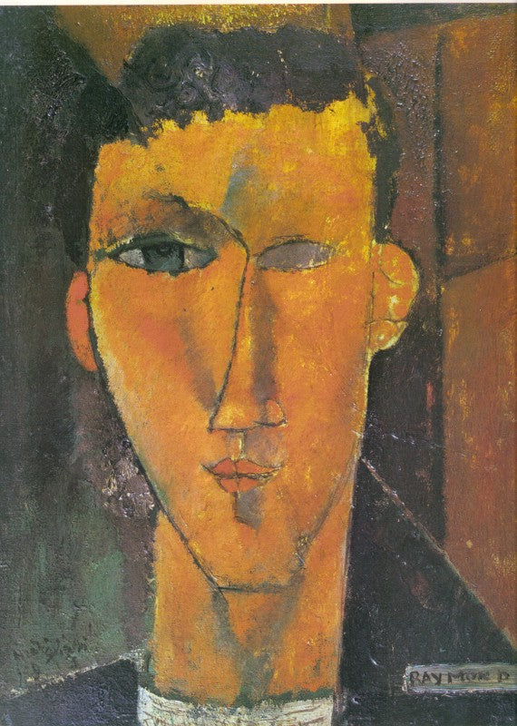 Portrait de Raymond Radiguet - Amedeo Modigliani