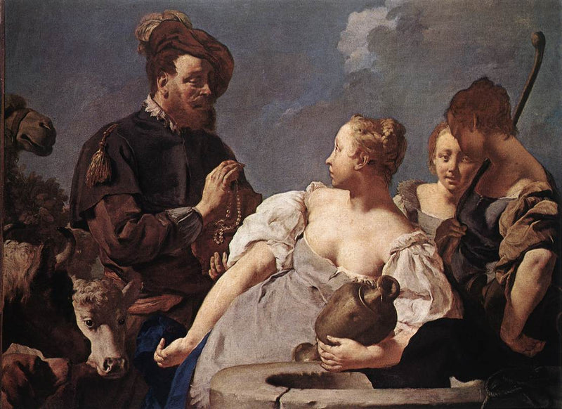 Rebecca al pozzo - Giovanni Battista Piazzetta