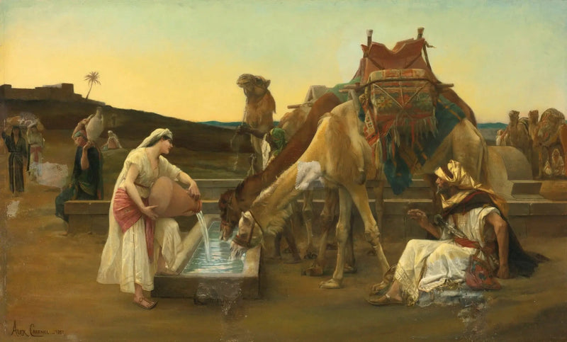 Rebecca e Eliezer - Alexandre Cabanel
