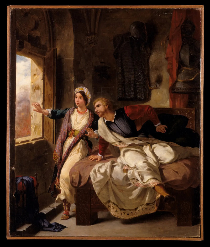 Rebecca e Ivanhoe ferito - Eugène Delacroix