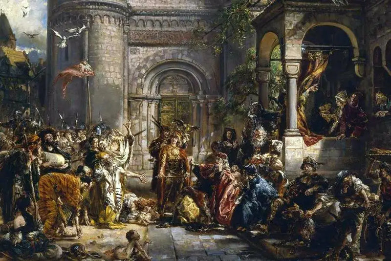 Ricezione degli Ebrei 1096 d.C. - Jan Matejko