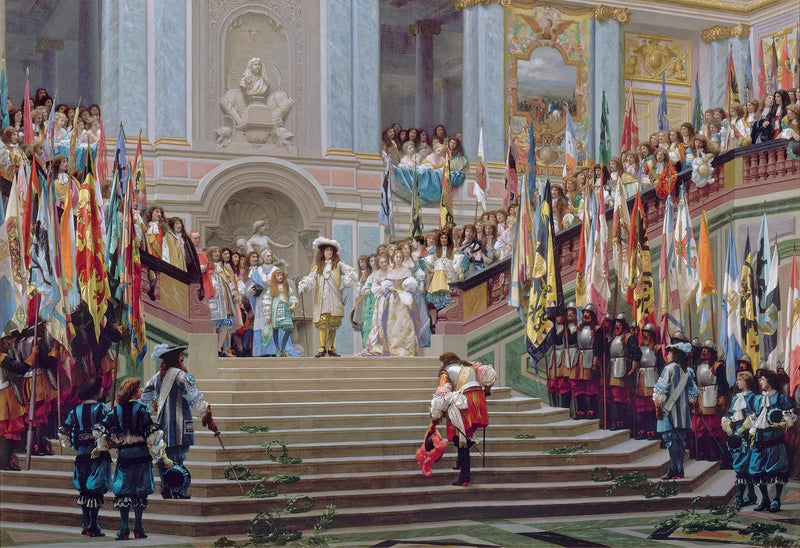 Ricevimento del Grande Condé a Versailles - Jean-Léon Gérôme