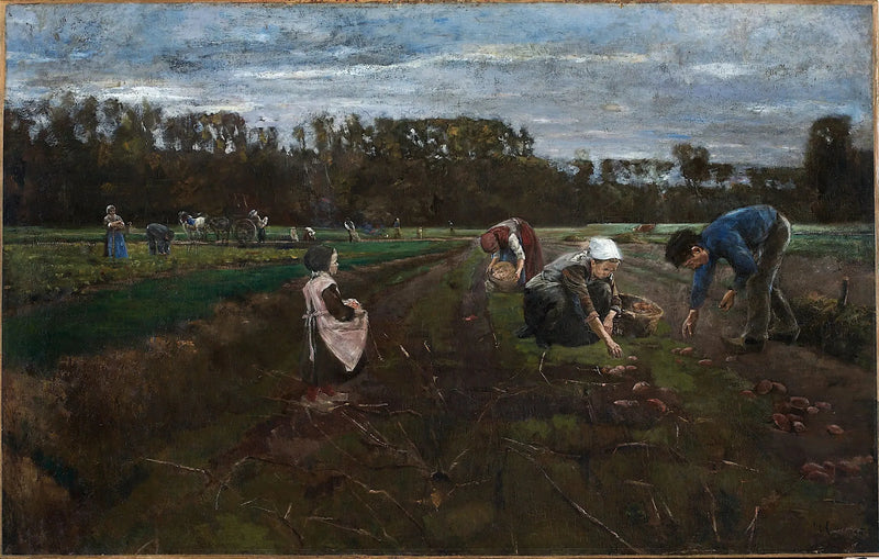 Raccolta di patate - Max Liebermann