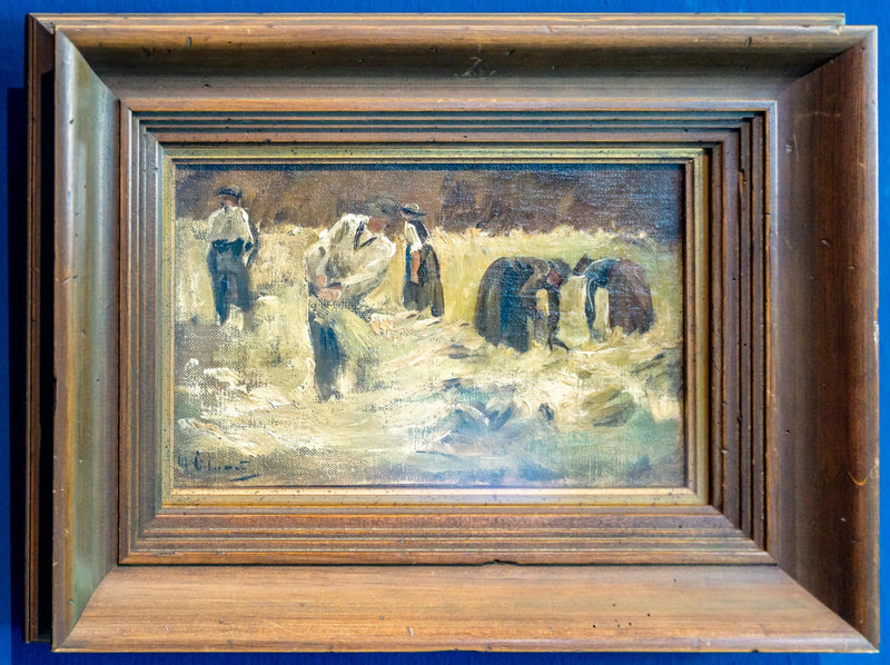 Raccolta dei cereali - Max Liebermann