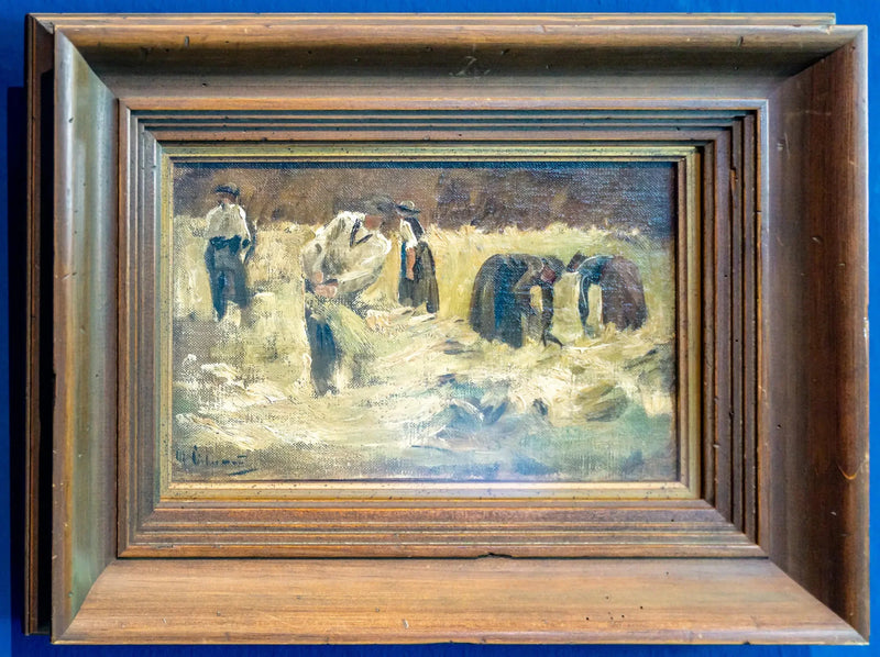 Raccolta dei cereali - Max Liebermann