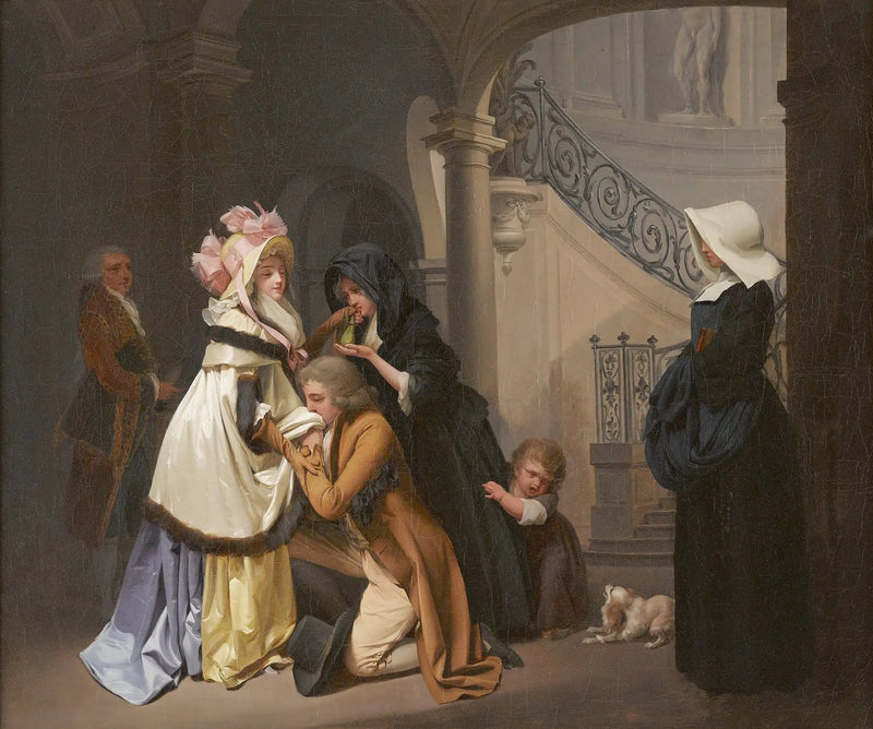 Riconoscimento del cuore - Louis-Léopold Boilly
