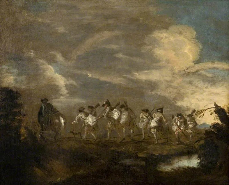 Reclute che si uniranno al reggimento - Antoine Watteau