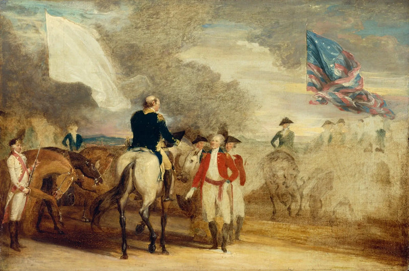 Reddition di Cornwallis a Yorktown - John Trumbull