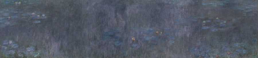 Le Ninfee: Riflessi di alberi - Claude Monet