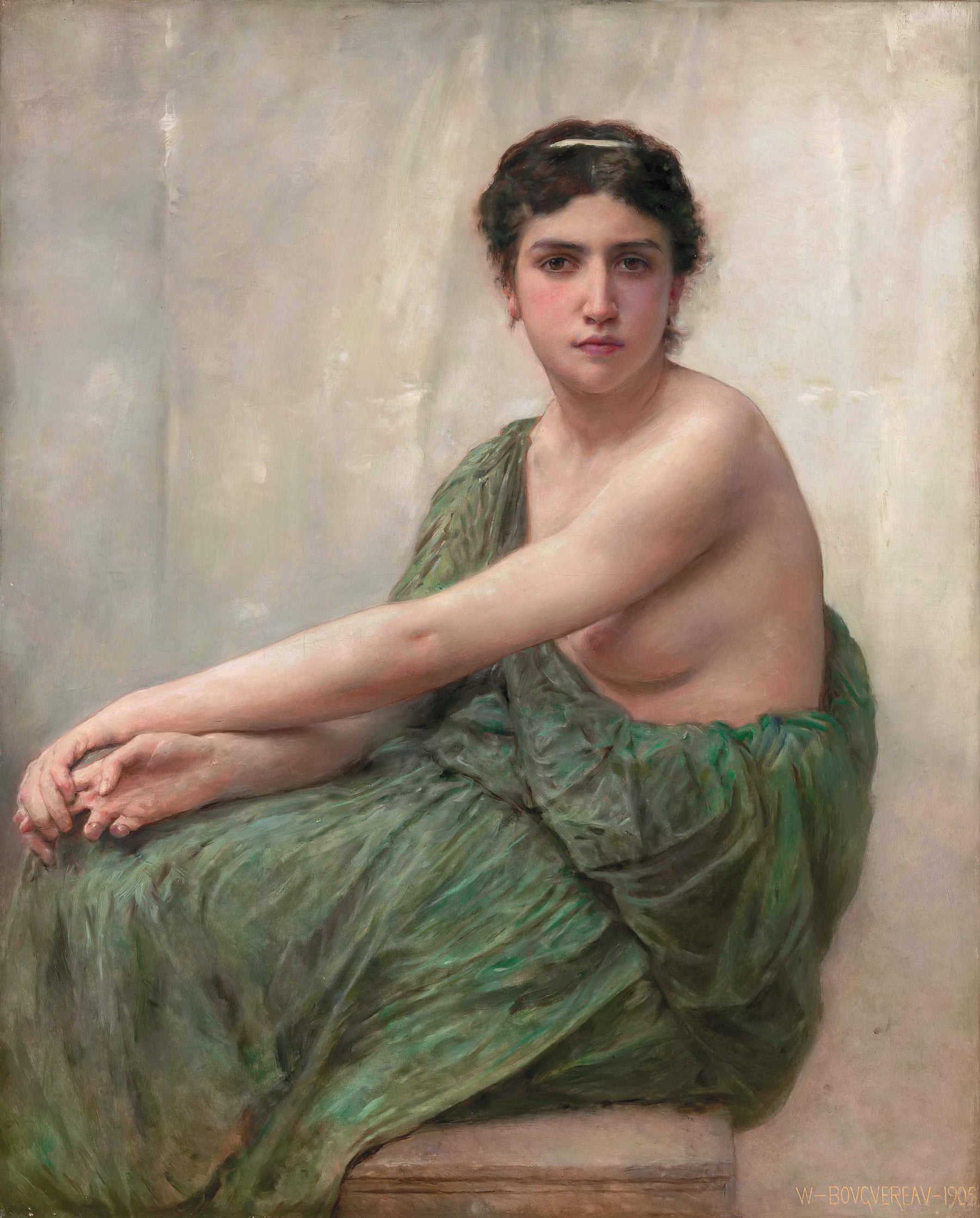 Réflexion (1905) - Bouguereau