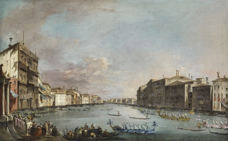 Regata a Venezia - Francesco Guardi