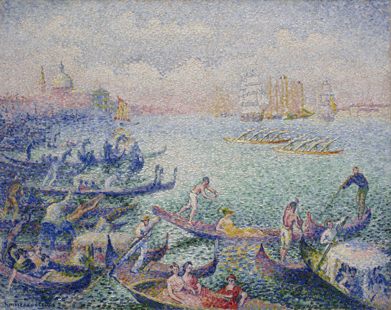 Regata a Venezia - Henri-Edmond Cross