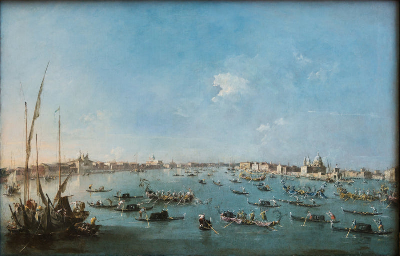 Regata sul canale della Giudecca - Francesco Guardi