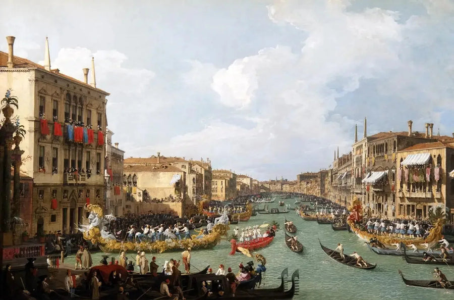 Regata sul Grande Canale - Canaletto
