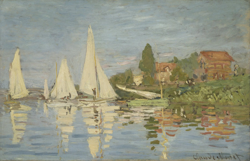 Regate a Argenteuil - Claude Monet
