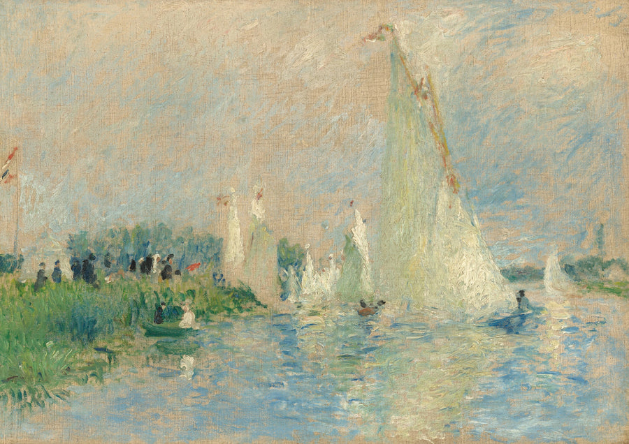 Regate ad Argenteuil - Pierre-Auguste Renoir