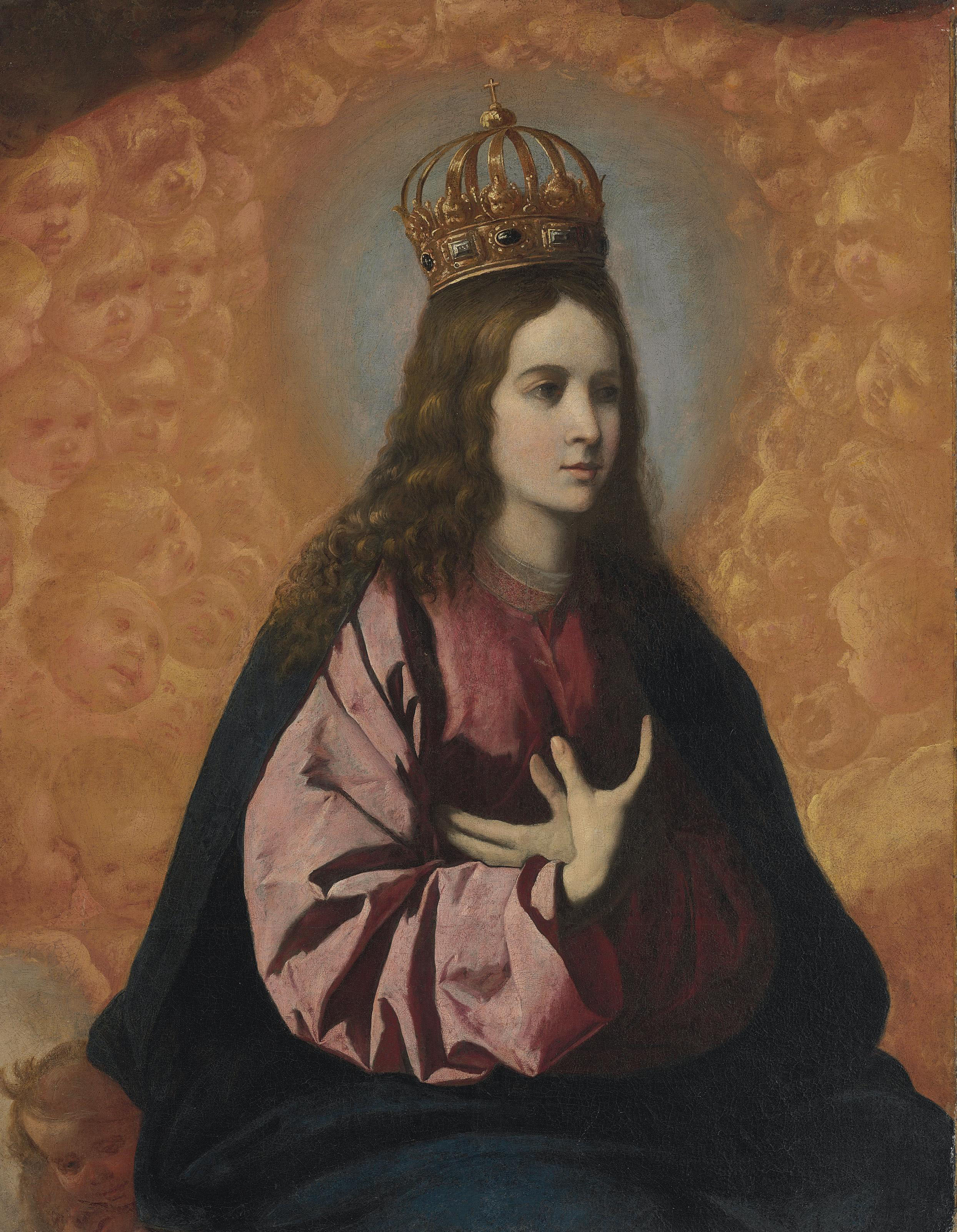 Regina Angelorum - Francisco de Zurbarán - Alpha Reproduction