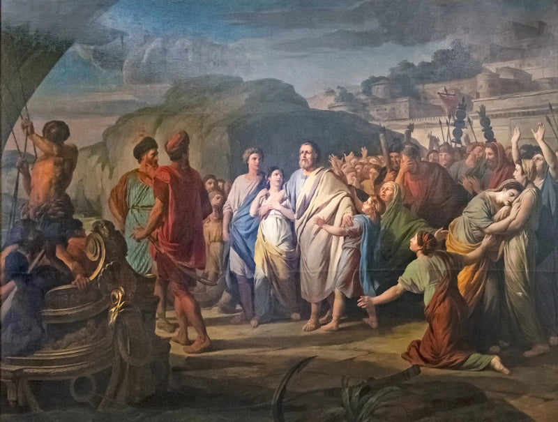 Régulus esce da Roma per recarsi a Cartagine - Nicolas-Bernard Lépicié