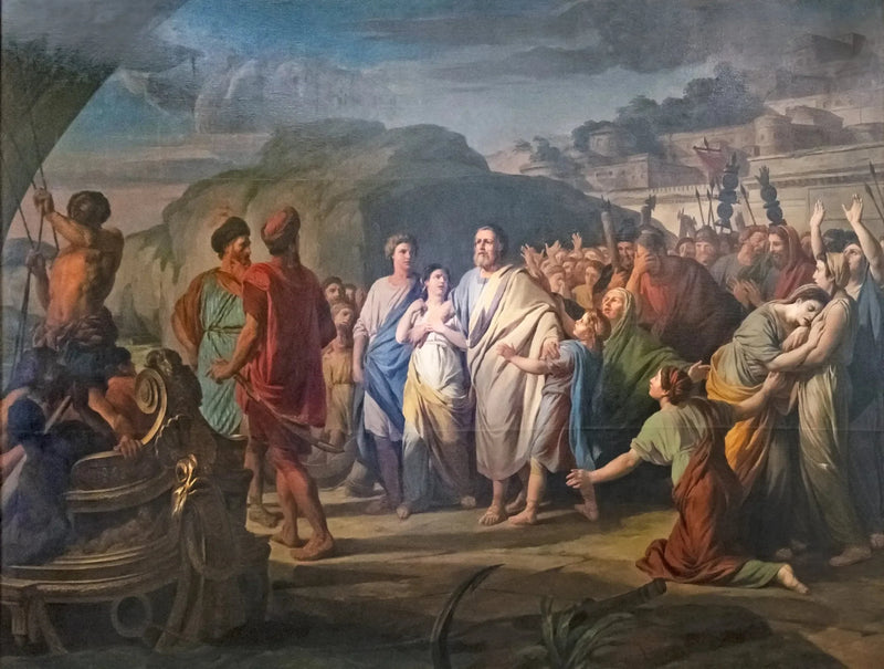Régulus esce da Roma per recarsi a Cartagine - Nicolas-Bernard Lépicié