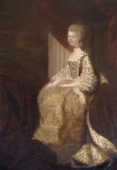 Regina Charlotte (1744–1818), moglie di Giorgio III - Joshua Reynolds