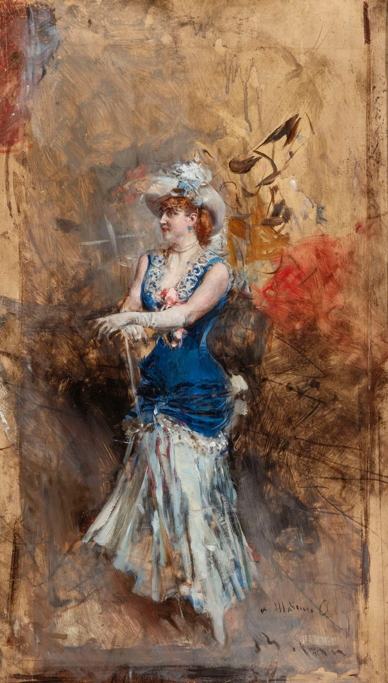 Rejane sul palco - Giovanni Boldini