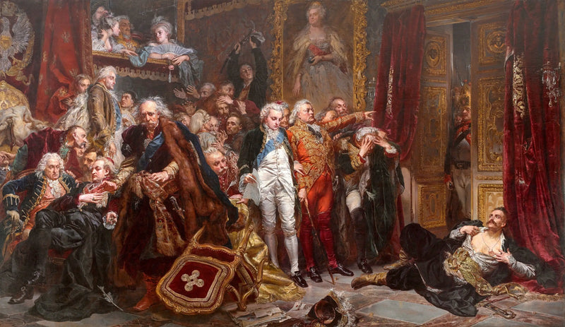 Rejtan - La caduta della Polonia. - Jan Matejko