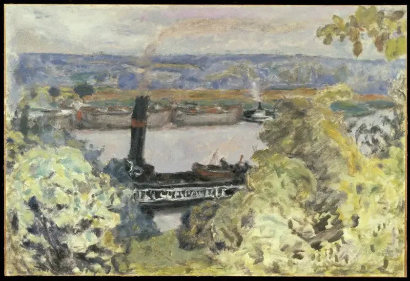 Rimorchiatore sulla Senna - Pierre Bonnard