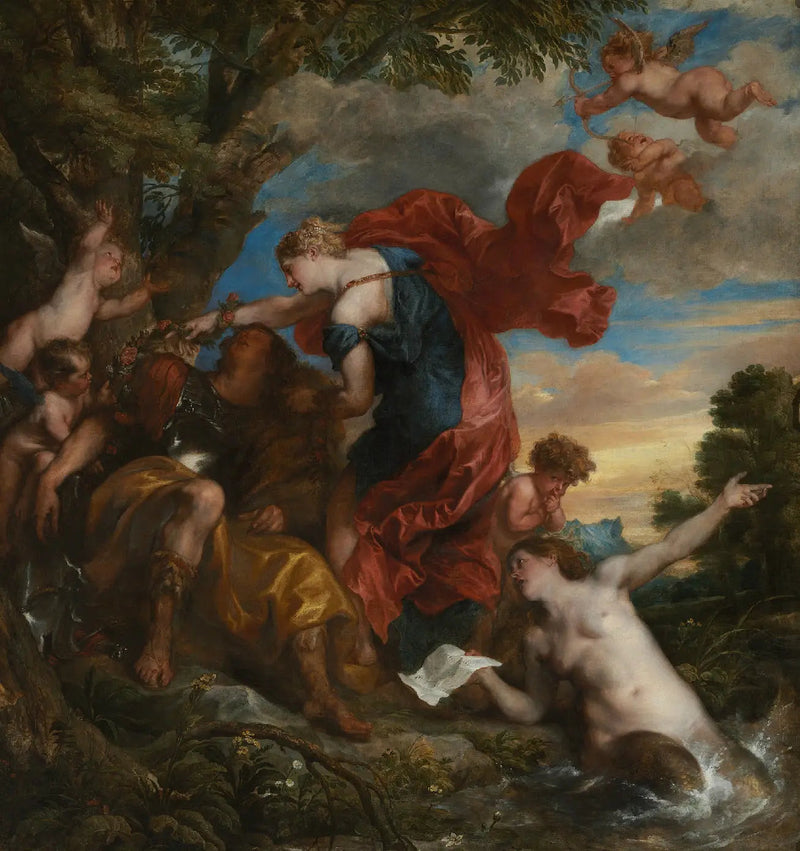 Renaud e Armide - Antoine van Dyck