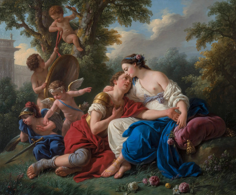 Renaud e Armide - Louis Jean François Lagrenée